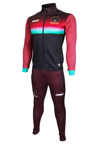 SUNSET TRACK TOP (RED/GREEN)